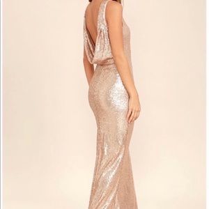 Lulu’s Sequin Gown